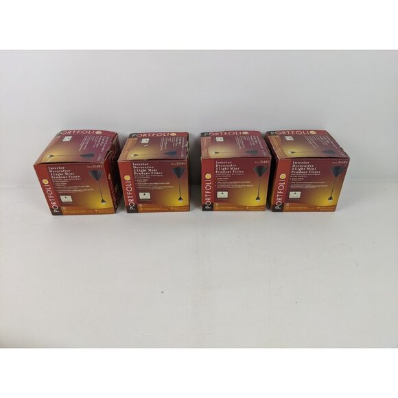 Portfolio Interior Decorative Mini Pendant Fitter Light - Black - #31483 - NIB - Picture 5 of 12